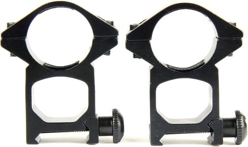 TACFUN Two Pair High + Low Profile 25.4mm / 1" Scope Ring Scope Mount Picatinny Weaver Rail in Saudi Arabia
