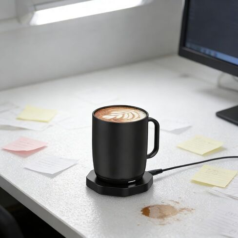 ciciglow Charging Coaster 2 Compatible with Temperature Control Smart Mug 2 and 1, Charger Dock Base for Wireless Warmer Cup Accessories, for Ember Temperature Control Smart Mug + in Saudi Arabia