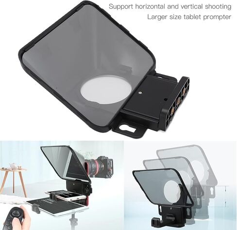 Acouto T3 Teleprompter للهواتف المحمولة والأجهزة اللوحية والكاميرات - دقة عالية، للبث المباشر وإنشاء الفيديو in Kuwait