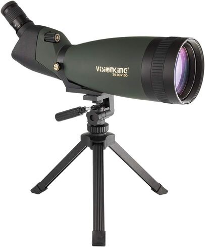 30-90x100 HD نطاق الإكتشاف تلسكوب أحادي العين مقاوم للماء أخضر in Kuwait