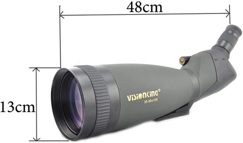 30-90x100 HD نطاق الإكتشاف تلسكوب أحادي العين مقاوم للماء أخضر in Kuwait
