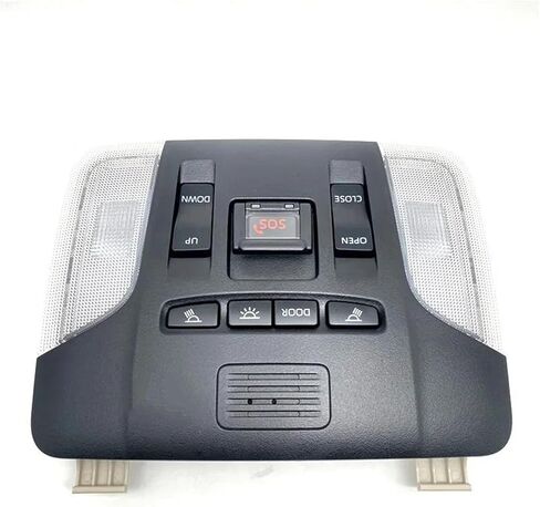 Car Front Reading Light Indoor Ceiling Light Assembly For TOYOTA For COROLLA MK12 2019 2020 2021 2022 2023 81260-02D40 02A91 Roof Reading LightBeige in Saudi Arabia