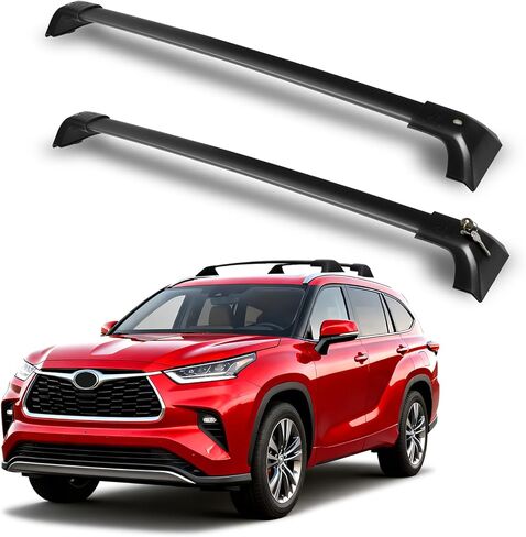 Roof Rack Cross Bars Compatible with Toyota RAV4 2019-2025(Not fit for LE/Adventure/TRD Off-Road/Hybrid Woodland) 260lbs Heavy-Duty Aluminum Crossbars in Saudi Arabia