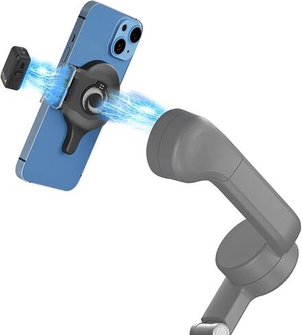 محول تركيب مغناطيسي سريع الفك لجهاز DJI Osmo Mobile 8/7P/7، مثبت انحراف للهاتف الذكي، متوافق مع وحدة DJI OM متعددة الوظائف/وحدة تتبع OM in Saudi Arabia