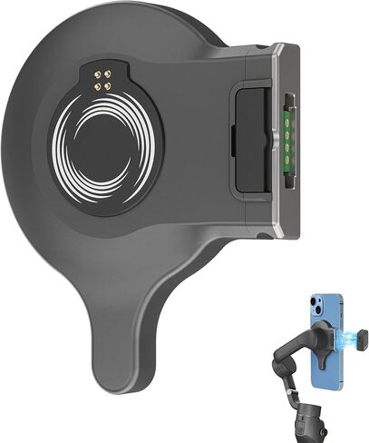 محول تركيب مغناطيسي سريع الفك لجهاز DJI Osmo Mobile 8/7P/7، مثبت انحراف للهاتف الذكي، متوافق مع وحدة DJI OM متعددة الوظائف/وحدة تتبع OM in Saudi Arabia