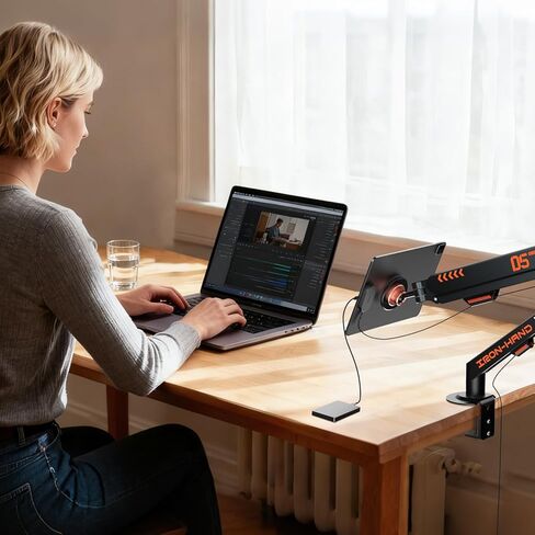 شاحن لاسلكي مغناطيسي لجهاز iPad Pro 12.9 (3rd/4th/5th/6th) وiPad Air 13 (M2/M3) فقط، شاحن موصل ذكي للشحن السريع بقدرة 18 وات، لوحة شحن لاسلكية مع كابل USB-C بطول 6.56 قدم in Kuwait