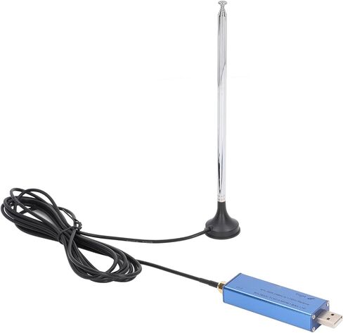 طقم استقبال 25-1760 ميجاهرتز، جهاز استقبال دونجل USB لراديو SDR مع هوائي ومقبس للماسح الضوئي in Saudi Arabia