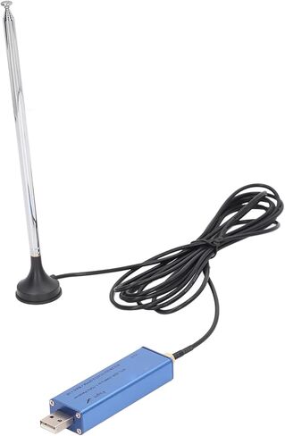 طقم استقبال 25-1760 ميجاهرتز، جهاز استقبال دونجل USB لراديو SDR مع هوائي ومقبس للماسح الضوئي in Saudi Arabia