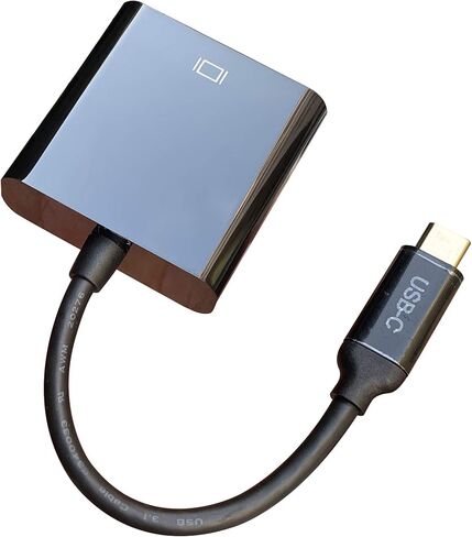 محول USB C إلى VGA - 1080P Full HD، توافق مدمج وعالمي لأجهزة الكمبيوتر المحمول والكمبيوتر اللوحي والهواتف الذكية (BL-CVG01) in Saudi Arabia