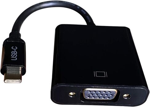 محول USB C إلى VGA - 1080P Full HD، توافق مدمج وعالمي لأجهزة الكمبيوتر المحمول والكمبيوتر اللوحي والهواتف الذكية (BL-CVG01) in Saudi Arabia