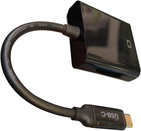 محول USB C إلى VGA - 1080P Full HD، توافق مدمج وعالمي لأجهزة الكمبيوتر المحمول والكمبيوتر اللوحي والهواتف الذكية (BL-CVG01) in Saudi Arabia