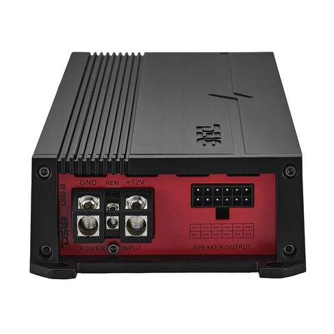 DS18 G3600.6D مضخم صوت سيارة كامل المدى من الفئة D بستة قنوات - طاقة ذروة 3600 واط، 200 واط RMS x6 @4Ω، 250 واط RMS x6 @2Ω، 500W x3 Bridged @4Ω - تقاطع قابل للتعديل، تعزيز الجهير، التحكم في المستوى عن بعد in Saudi Arabia