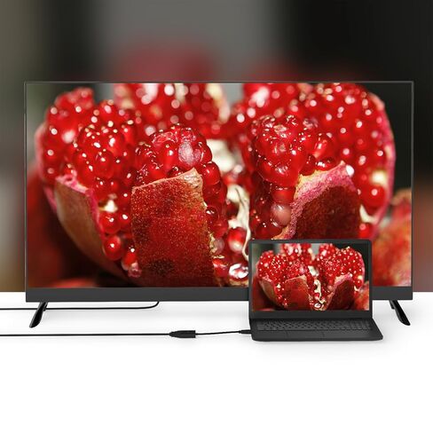 محول فيديو HDMI إلى VGA نشط، محول كابل HDMI رقمي AV إلى VGA تناظري 1080P، أسود in Saudi Arabia