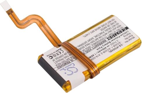 VINTRONS 450mAh Battery Replacement Compatible for iPod Video 30GB, iPod Classic 80GB, iPod G5 30GB MA146CH/A, in Saudi Arabia