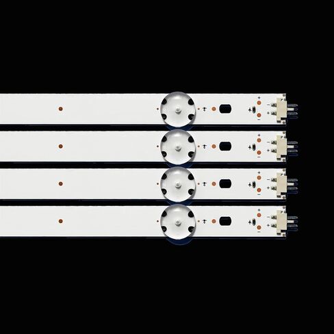 إضاءة خلفية للتلفاز LED مقاس 49 بوصة مناسبة لـ LG 49UH610A 49UH6100 49LF5100 49UH6030 49UF640V 49UF6407 49UF640 49LF510V مناسبة لـ LGE_WICOP_49inch_UHD(8 قطع لتلفزيون واحد) in Kuwait