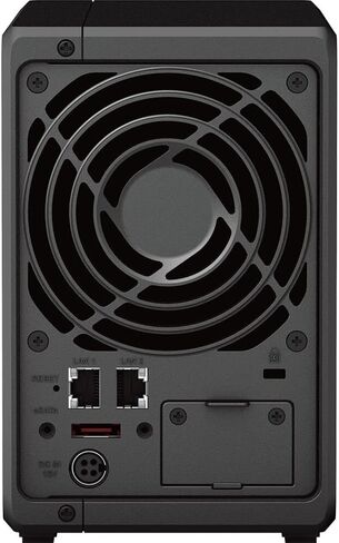 خادم Synology DiskStation DS723+ NAS مزود بوحدة المعالجة المركزية Ryzen 2.6 جيجا هرتز، وذاكرة 32 جيجا بايت، وسعة تخزين 32 تيرابايت HDD، و1 تيرابايت M.2 NVMe SSD، ومنفذين LAN بسرعة 1 جيجابت، ونظام تشغيل DSM in Saudi Arabia
