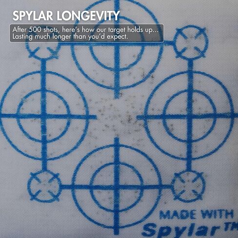SpyderWeb 18XL Archery Targets for Backyard and Crossbow Targets 500fps and More, No Speed Limit, Easy Arrow Pull, Self-Healing Spylar, Silver Waterproof Cover, Handles Harsh Weather, Field Tip Only in Saudi Arabia