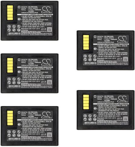 (5-Pack) XSP Battery for Trimble R10 V10 R10 GNSS PN 76767 990373 89840-00 3600mAh 5*Batteries in Saudi Arabia