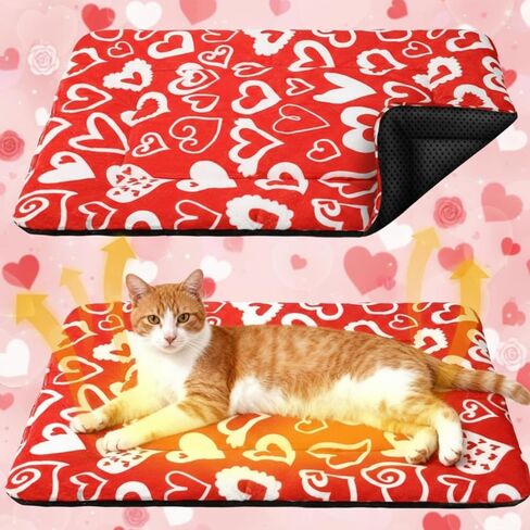 2 Pack Halloween Self Warming Cat Bed Self Heating Cozy Bat Cat Pad with Non Slip Bottom 20 x 30 Inch Goth Pet Mat for Small Dogs Spooky Fall Halloween Decor in Saudi Arabia