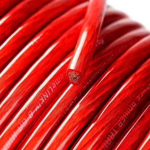 250 FT 8 Gauge Xtreme Hight Performance Wire Cables Red 250' 8 AWG in Saudi Arabia