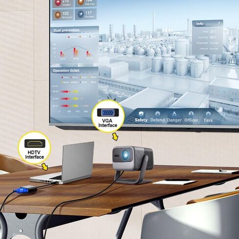 HDMI إلى VGA مع صوت، محول HDMI إلى VGA نشط مطلي بالذهب مع كابل طاقة Micro USB، التوصيل والتشغيل للكمبيوتر/سطح المكتب/الكمبيوتر المحمول/الكمبيوتر الشخصي/جهاز العرض/التلفزيون عالي الدقة، أسود in Saudi Arabia