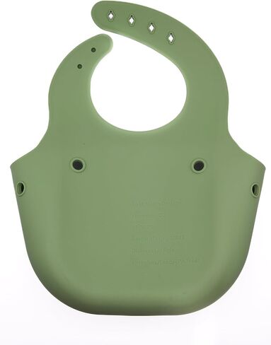 Silicone Vomit Bib, America's 1st CPSIA Compliant Silicone Vomit bib, XL Bucket Design to Catch Vomit and other messes in Saudi Arabia