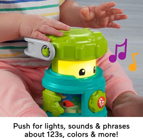 Fisher-Price Baby Toys S’More Fun Camping Set, 2 Learning Activities for Developmental Pretend Play Infants & Toddlers Ages 6+ Months (Amazon Exclusive) in Saudi Arabia