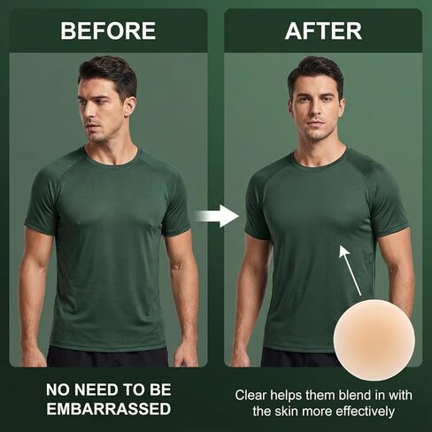102 Pcs Nipple Covers for Men, Anti Chafing Care Protector Nipple Tape Pasties Covers Sticker Disposable No Show Protection Guards for Men Running Sports Gym Marathon in Saudi Arabia