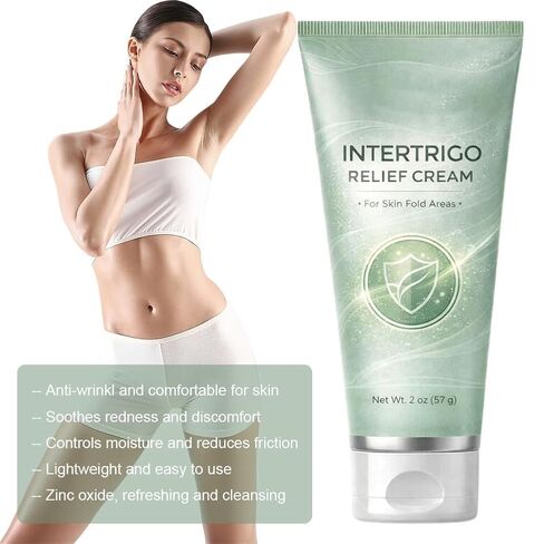 كريم Wmool Intertrigo - كريم للعناية بالبشرة ودعم الاحتكاك مع أكسيد الزنك وحمض Undecylenic - يساعد على تهدئة البشرة المتهيجة وتقليل الرطوبة والاحتكاك - تركيبة غير الستيرويد in Kuwait