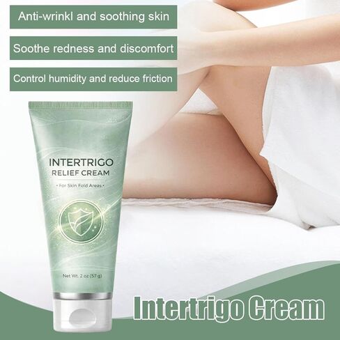 كريم Wmool Intertrigo - كريم للعناية بالبشرة ودعم الاحتكاك مع أكسيد الزنك وحمض Undecylenic - يساعد على تهدئة البشرة المتهيجة وتقليل الرطوبة والاحتكاك - تركيبة غير الستيرويد in Kuwait