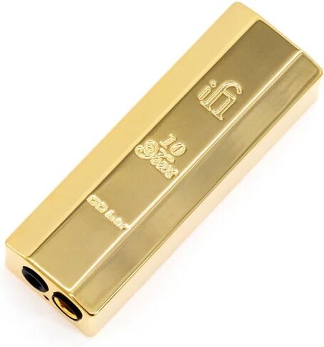 iFi GO Bar الإصدار المحدود للذكرى السنوية العاشرة - محول الصوت الرقمي ومضخم صوت سماعة الرأس المثالي القابل للحمل للغاية in Kuwait