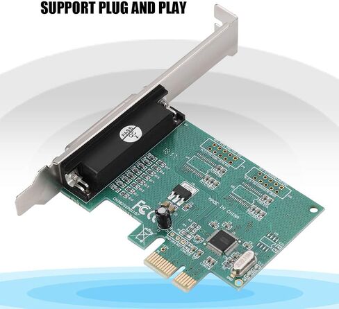 YUYTE PCI Express to Parallel Port Adapter, DB25 Printer Converter Card with Plug and Play, for 10 8 7 Vista in Saudi Arabia