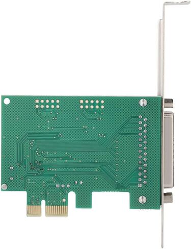 YUYTE PCI Express to Parallel Port Adapter, DB25 Printer Converter Card with Plug and Play, for 10 8 7 Vista in Saudi Arabia