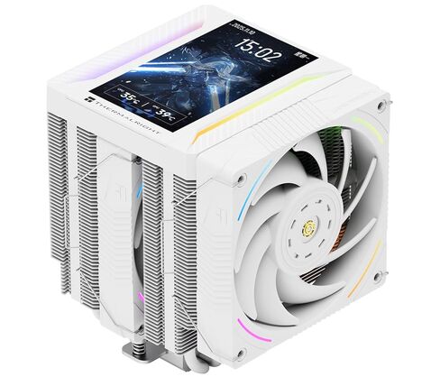 مبرد وحدة المعالجة المركزية Thermalright Peerless Assassin 120 Vision MAX ARGB، شاشة LCD 5 بوصة، TL-K12 2150RPM 120 مم، لـ Intel 1851/1700، AMD AM4/AM5 in Saudi Arabia
