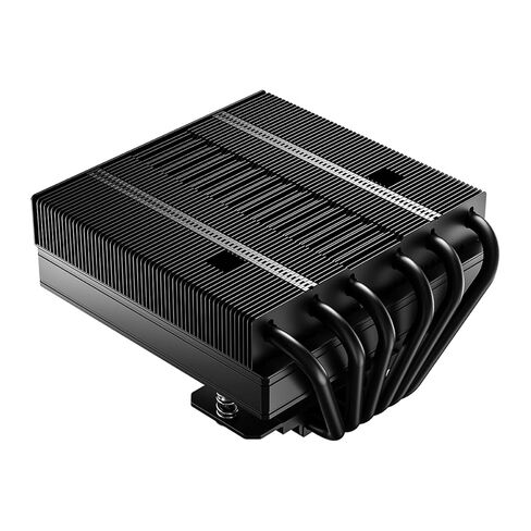 ID-COOLING IS-77-XT مبرد هواء وحدة المعالجة المركزية باللون الأسود، ارتفاع 77 مم، 6 أنابيب حرارية، مروحة PWM رفيعة 120 مم، متوافق مع Intel LGA1700/1200/115X وAMD AM5/AM4 - مثالي لأجهزة الكمبيوتر SFF وMini-ITX in Kuwait