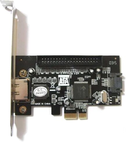 الكمبيوتر PCI-E إلى eSATA SATA IDE بطاقة توسيع بطاقة محول JMB363 ATA133 in Kuwait