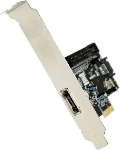 الكمبيوتر PCI-E إلى eSATA SATA IDE بطاقة توسيع بطاقة محول JMB363 ATA133 in Kuwait