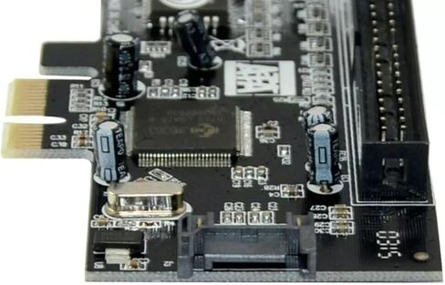 الكمبيوتر PCI-E إلى eSATA SATA IDE بطاقة توسيع بطاقة محول JMB363 ATA133 in Kuwait