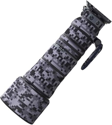 غطاء عدسة لكاميرا Nikon Z مقاس 180-600 مم F/5.6-6.3 VR، غطاء حماية مموه للعدسة، لون # تمويه العشب الذابل in Kuwait