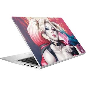 ملصق Skinit للكمبيوتر المحمول متوافق مع HP Elitebook 840 G7 - تصميم رسوم متحركة مرخص رسميًا من Warner Bros Harley Quinn in Kuwait