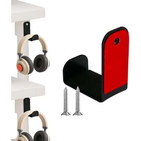 قطعتان من حامل سماعات الرأس، حامل سماعات لاصق مع وسادة مطاطية، خطاف سماعة رأس لاصق للمكتب أو الحائط، حامل سماعات رأس مع براغي، ملحقات مكتب الألعاب لجميع سماعات الرأس in Kuwait