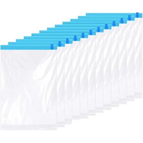 BAAU 12 Pack Reusable Roll Up Compression Bags,40X60cm Medium Vacuum Storage Bags For Travel,Saving Storage Packing Bags Durable in Saudi Arabia
