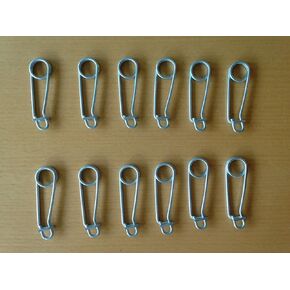 Gees Minnow Trap Utility Clip/Live Bait Traps Lock Clips - Set of 12 Clips New in Saudi Arabia