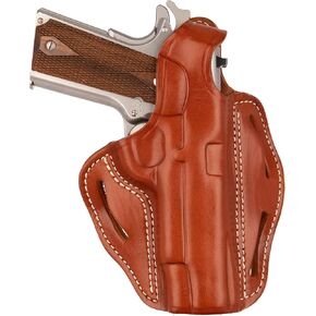 1791 Gunleather 1911 Holster - حافظة جلدية لكسر الإبهام للأحزمة - حمل OWB جاهز ومقفل - اليد اليمنى - تناسب براميل 4 بوصات و5 بوصات in Kuwait