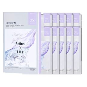 Mediheal Derma Synergy Wrapping Mask for Blemish Care (10 Packs) - Improved Blemish and Skin Brightening with Niacinamide, Glutathione in Kuwait