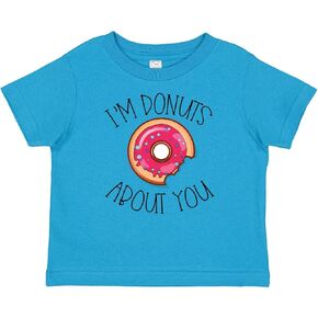 تي شيرت للأطفال من Inktastic I'm Donuts About You لطيف ومضحك لمحبي الطعام in Kuwait