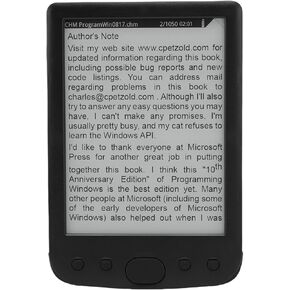 Tangxi 6 Inch E Reader, Portable E Book Reader with 800x600 Touch Screen, with Text Highlighting and Audio Playback, Support PDF EPUB MOBI, 2500mAh Battery, Protective Case (8G) in Kuwait