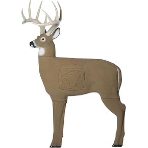 GLENDEL Crossbow Buck هدف الغزلان للرماية ثلاثي الأبعاد مع قلب قابل للاستبدال، حجم الحياة 200 رطل، بني in Kuwait