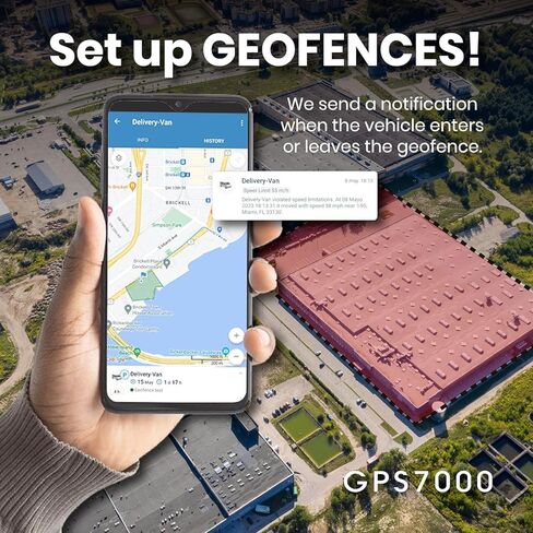 GPS7000 Hidden Vehicle GPS Tracker for Vehicles | 12 Months Service Included | 4G Car GPS Tracker Device | Easy Self-Installation | Real-Time Vehicle Tracking | Optional Renewal, No Mandatory Fees in Saudi Arabia