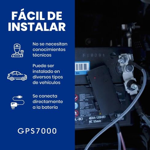 GPS7000 Hidden Vehicle GPS Tracker for Vehicles | 12 Months Service Included | 4G Car GPS Tracker Device | Easy Self-Installation | Real-Time Vehicle Tracking | Optional Renewal, No Mandatory Fees in Saudi Arabia